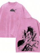 Camiseta Black Clover Yami Sukehiro – Estilo Oversized